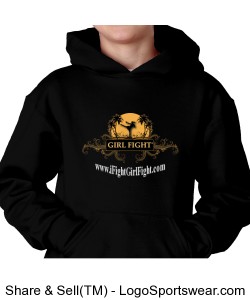 YOUTH - Girl Fight hoodie Design Zoom